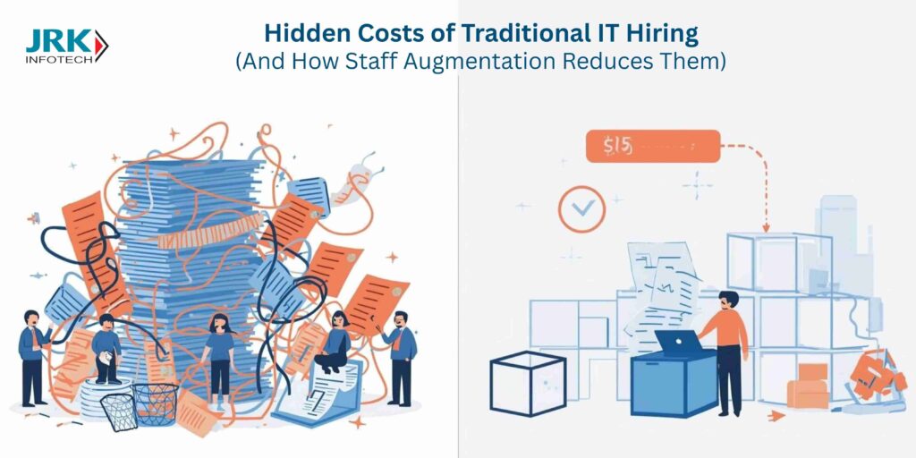 Hidden Costs of Traditional IT Hiring — and How Staff Augmentation Reduces Them