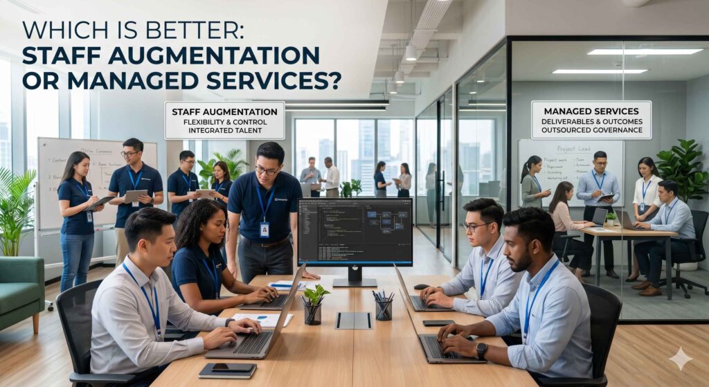Which is Better Staff Augmentation or Managed Services