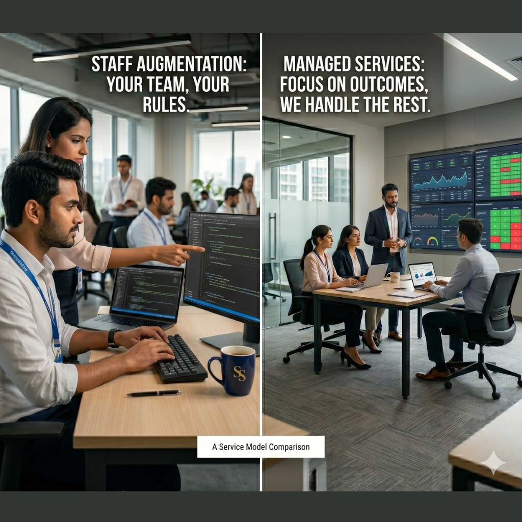 Which is Better Staff Augmentation or Managed Services
