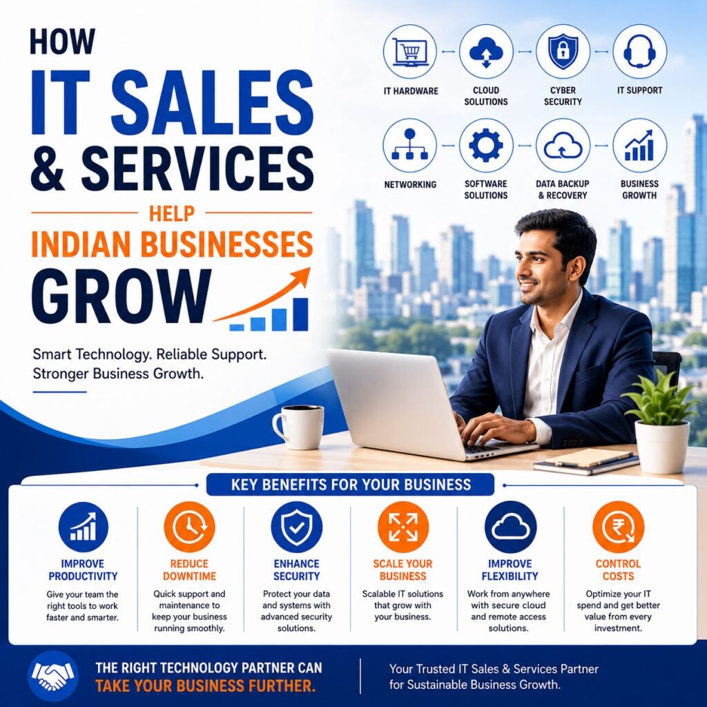 How IT Sales and Services Help Indian Businesses Grow