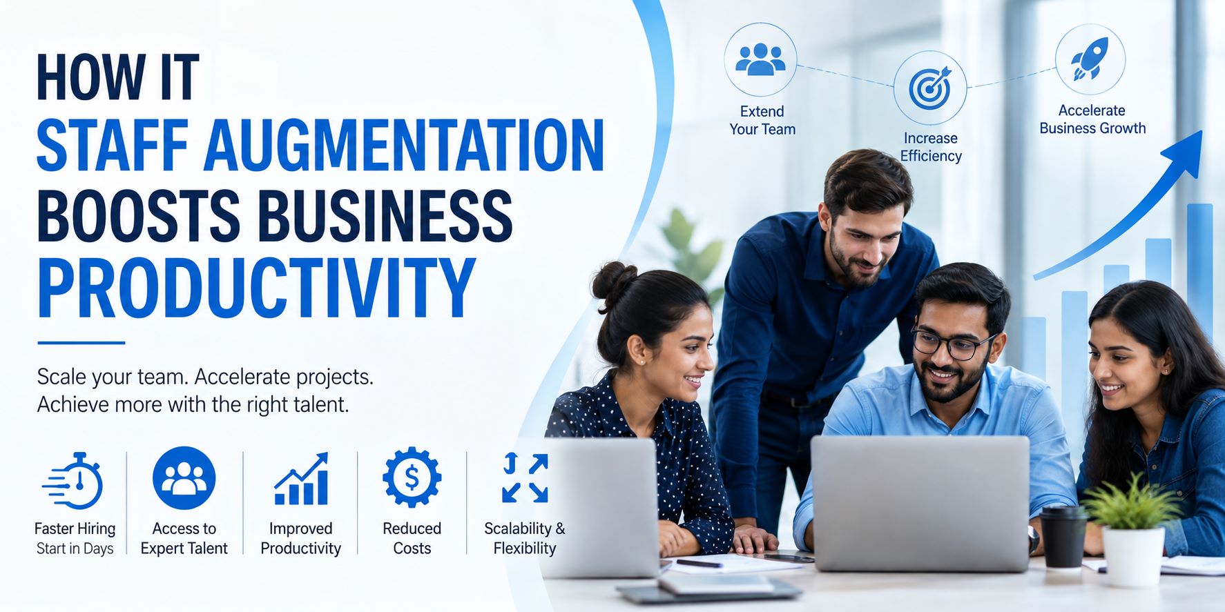How IT Staff Augmentation Boosts Business Productivity