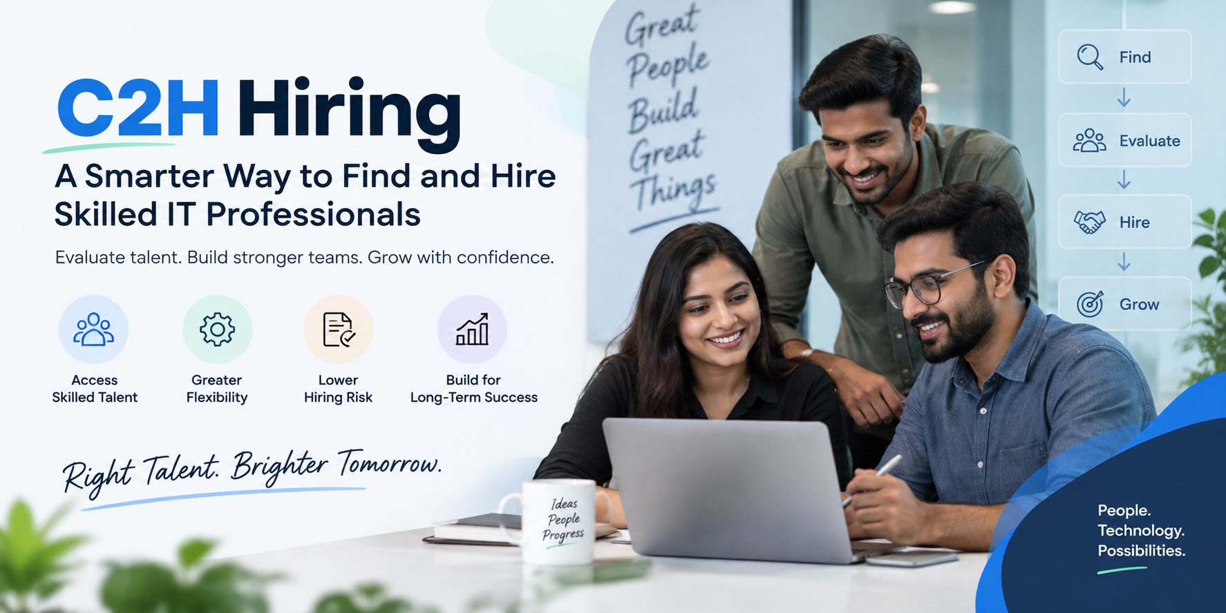 C2H Hiring: A Smarter Way to Find and Hire Skilled IT Professionals