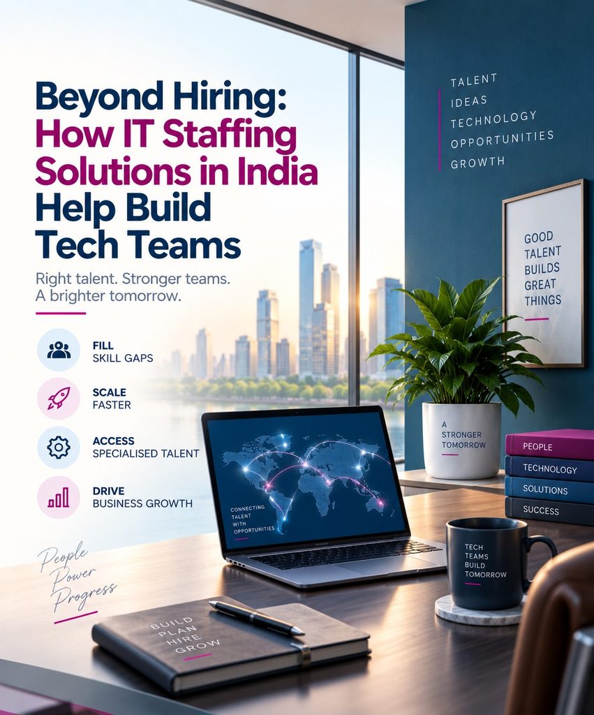 How IT Staffing Solutions in India Help Build Tech Teams