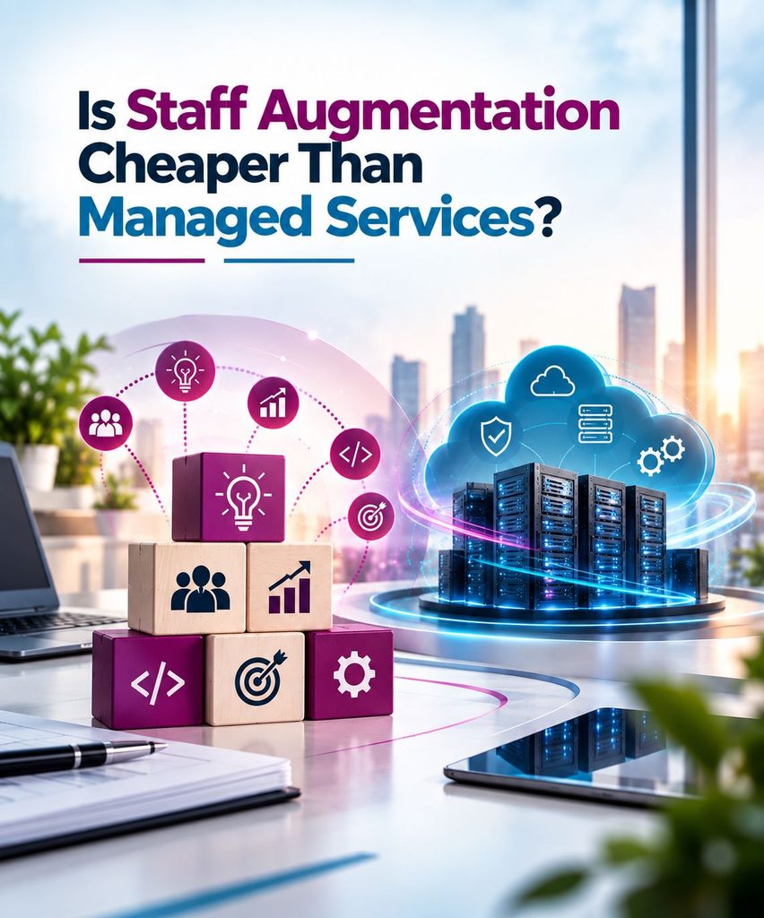 Is Staff Augmentation Cheaper Than Managed Services?