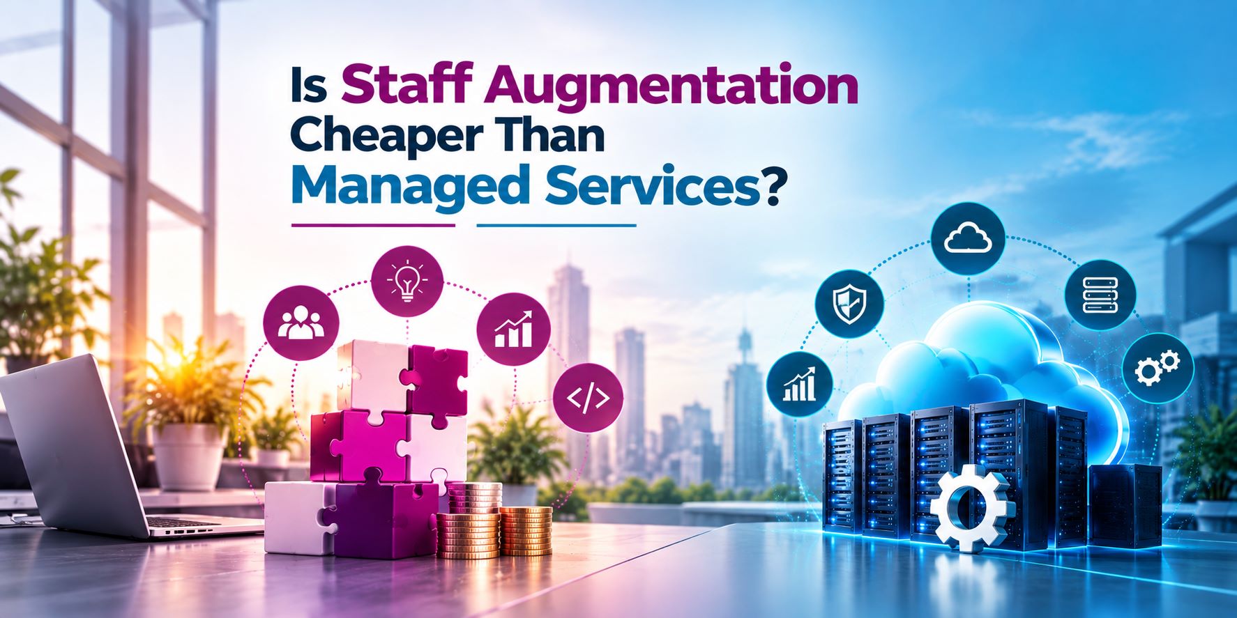 Is Staff Augmentation Cheaper Than Managed Services?